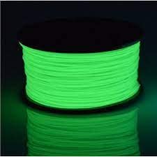 3D Pen PLA Filament Green Luminous, 26 Feet 1.75mm, Glow in The Dark Green WoodArtSupply