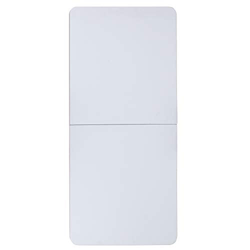 Flash Furniture Kathryn 5' Rectangular Plastic Folding Event Table with Carrying Handle, Bi-Fold Portable Banquet Table for Indoor/Outdoor Events, White Flash Furniture