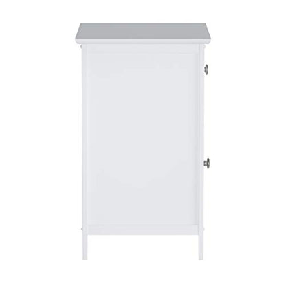 Winsome Eugene Accent Table, 18.90"W x 14.96"D x 25"H, White