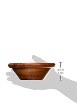 Lipper International Cherry Finished Salad Bowl, Small, 7" Diameter x 2 1/2" Height, Single Bowl Lipper International