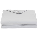 FULI 100% Cotton Zippered Futon Cover, Japanese Futon Mattress Cover, Shikibuton, Made in Japan (Twin XL, Gray) FULI