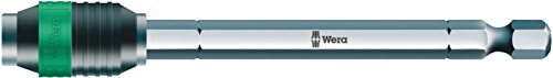 Wera - 5051025001 KK 26 7-In-1 Bitholding Screwdriver with Removable Bayonet Blade (SL/PH/SQ) Silver Wera
