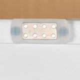 Majnesvon Metal Garage Storage Cabinet - 72" Locking Metal Storage Cabinet with 2 Doors and Adjustable Shelves & Locking Doors - Garage Cabinets for Tool Storage (White(New)) Majnesvon