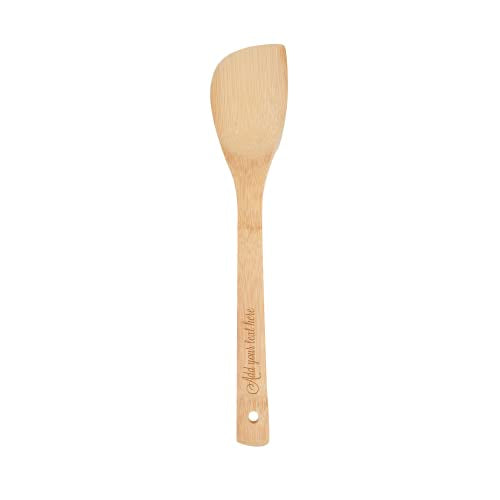 Custom Engraved Bamboo Cooking Spoons Set - Thumbnail 5
