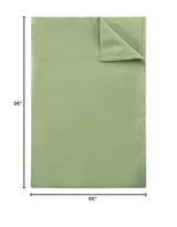 Sfoothome Top Sheet Single - Premium 1500 Ultra-Soft Collection - Wrinkle Resistant, Easy Care (Full, Sage Green) Sfoothome
