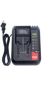 Biswaye 20V Rapid Charger Compatible with Black&Decker 20V Battery and Compatible with Porter-Cable 20V Battery LBXR20 LBXR2520 LBXR2020 PCC681L PCC682L PCC685L PCC692L 20V Power Tool Battery - WoodArtSupply