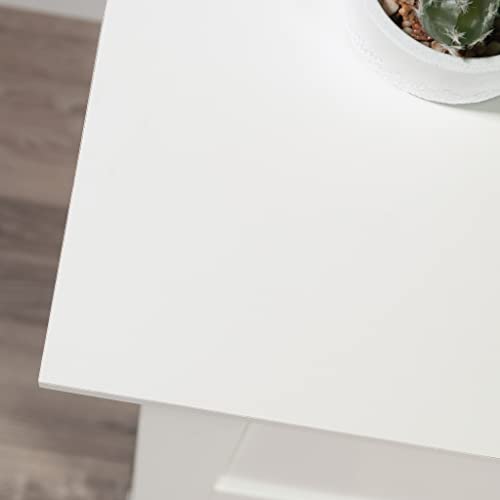 Sauder Miscellaneous Storage Craft & Sewing Armoire, L: 35.11" x W: 21.81" x H: 61.58", Glacier White finish Sauder