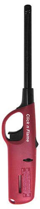 Click n Flame Utility Lighter 4-Pack for All Occasions Wind Resistant Flexible Shaft Multi Purpose Lighter BBQ Kitchen Candle Fireplace Grill Flexible Lighter Click-n-Flame