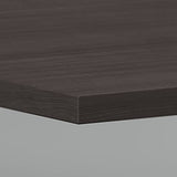 Bush Business Furniture 96W x 42D Boat Shaped Conference Table with Metal Base in Storm Gray Bush Business Furniture