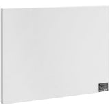 VEVOR Wall Mounted Folding Table, 23.62" x 15.75" Wall Mount Drop Leaf Table, Floating Desk with Iron Bracket, Fold Down Desk for Small Spaces, Home Office, Dining, Laundry Room, Kitchen, Bar, White VEVOR