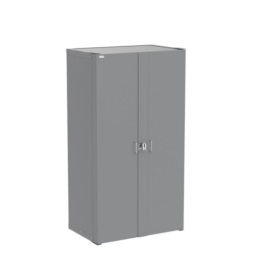 Global Industrial Bin Cabinet with 144 Red Bins, 38x24x72, Assembled Global Industrial