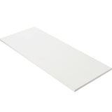 Kaboon 60x24 inches Tabletop, Solid One-Piece Desktop for Sit Stand Desk, Double Desks, L Desk DIY,Wood Countertop Home or Commercial Use,1 inch Thick, White, 23.62" D x 59.1" W Kaboon