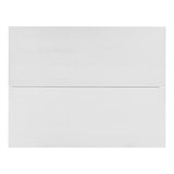 GDFStudio Marford 47" Extendable Dining Table, Modern Rectangular Kitchen Dinner Table for 4 with Drop Leaf, Wooden Dining Furniture for Kitchen Office Conference Room, Console Dining Table, White GDFStudio