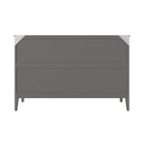 AFI, Santa Fe Queen Murphy Bed Chest with 6" Mattress & Built-in USB Charger, Grey AFI