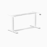 Desky Dual Motor Standing Desk Frame, Height Adjustable Electric Sit Stand Desk Base with Memory Presets, Heavy Duty Steel Frame for Home Office and Workstations – Matte Black Desky