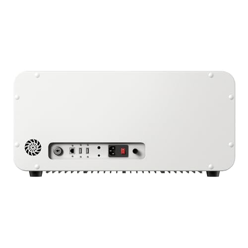 OMTech 55W Polar Lite, Desktop CO2 Laser Engraver and Cutter, 20"x12" Compact Laser Engraving Machine with Built-in Exhaust Fans & 0.5gal Water Tank, Laser Cutting Machine for Wood Acrylic Glass More OMTech