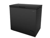 Frigidaire EFRF7003-BLACK Chest Deep Freezer, 7 Cu. Ft, Black Adjustable Thermostat-Removable Vinyl Coated Wire Basket-Easy Defrost Drain Frigidaire