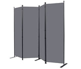 Room Divider 6FT Portable Room Dividers and Folding Privacy Screens, 88'' W Fabric Divider for Room Separation, 4 Panel Partition Room Dividers Freestanding Wall Divider Screen for Dorm Studio Office HOMSCREENER
