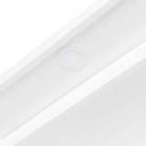 Bekeknlny Modern Queen Murphy Bed with Desk, Storage Shelves and Cabinets, Hidden Wall Bed for Space-Saving Home Office (White/H10) Bekeknlny