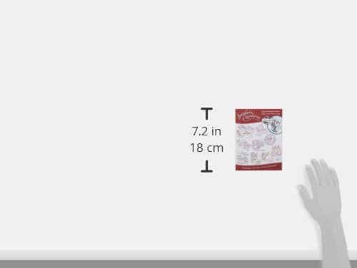 Stitcher's Revolution SR27 Cute Kitchen Sayings Iron-On Transfer Patterns for Embroidery, Aunt Martha's