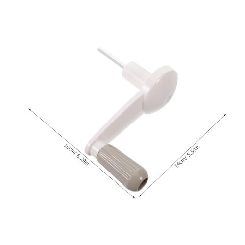 BUGUUYO Plastic Crank Handle - 6x50mm Hex Shaft Manual Crank Handle for for Height Adjustment Table Sit Stand Desk Router Lift Tables Industrial Machine or Other Equipment BUGUUYO