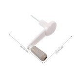 BUGUUYO Plastic Crank Handle - 6x50mm Hex Shaft Manual Crank Handle for for Height Adjustment Table Sit Stand Desk Router Lift Tables Industrial Machine or Other Equipment BUGUUYO