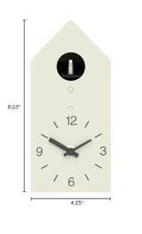 MUJI Cuckoo Clock, White, Medium MUJI