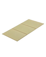 FULI Japanese Tatami Mattress, Tatami Rug, Igusa Mat (Japanese Rush Grass) Folds in Three, Made in Japan (Natural, Twin) FULI