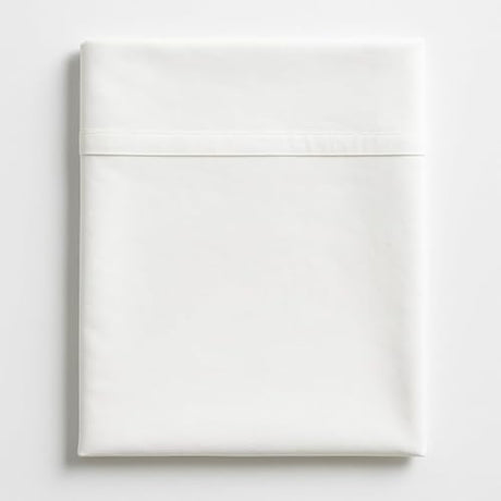 King Size Flat Bed Sheet - Hotel Quality Luxury Single Flat Only - Wrinkle Free & Fade Resistant Flat Sheet - Extra Soft, Breathable Bedding for Women, Men, Kids & Teens- White Flat Sheet Only Mattress-Homes