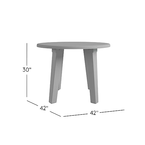 Jofran Reclamation 42" Rustic Reclaimed Solid Wood Round Dining Table Jofran Inc.