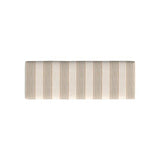 HomePop Oslo Decorative Bench -Wide Tan Stripe HomePop
