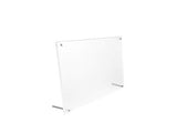 B&NN 8x10 Acrylic Picture Frame Floating Look，3MM + 3MM Thickness Clear Photo Frame ，Desktop Frameless Display ，Self Standing (8 x 10) B&NN