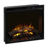 Dimplex 28 Inch Built-in Electric Fireplace - Multi-Fire XHD Firebox with Logs and Realistic Multi-Color Flames | Model: XHD28L DIMPLEX