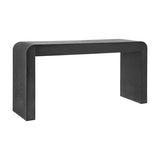 Christopher Knight Home Rulor Modern Console Table with Drawers, Wooden Narrow Console Table with Storage, Minimalist Narrow Entryway Table for Hallway, Behind The Couch, Living Room, Black Christopher Knight Home
