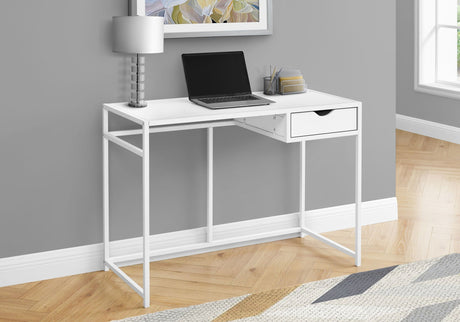 Computer Desk For Home Office, 1 Storage Drawer, Contemporary & Modern HouseOfZazla