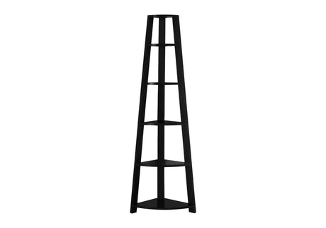 Bookshelf, Bookcase, Etagere, Corner, 5 Tier, For Office, Contemporary & Modern HouseOfZazla