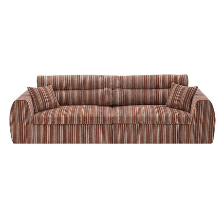 3 Seater, Couch With Throw Pillows For Living Room HouseOfZazla