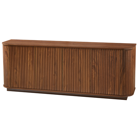 Sideboard Storage Cabinet TV Stand with Wave Pattern HouseOfZazla