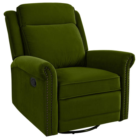 360 Degrees Swivel Manual Rocking Recliner with Adjustable Backrest HouseOfZazla