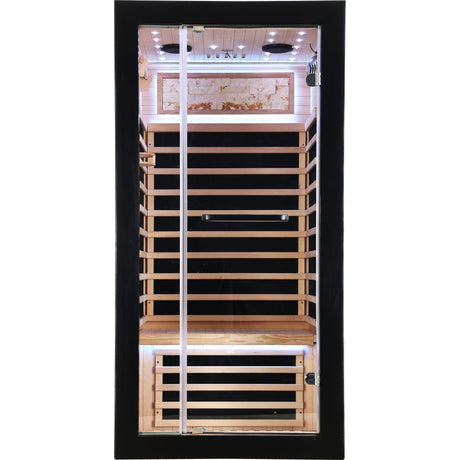 Single-person starlight ceiling lighting sauna HouseOfZazla