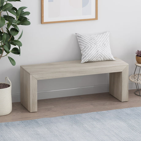 Acacia Wood Dining Bench, Farmhouse Style HouseOfZazla