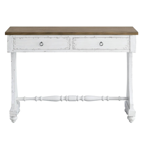 Carminda Console Table in Antique White HouseOfZazla