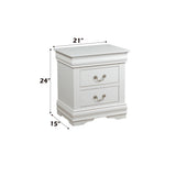 Louis Philippe Accent Nightstand