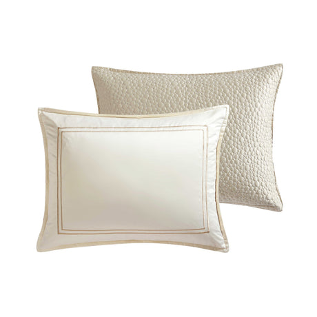 Rings 7 PC Reversible Matte Satin Comforter Set HouseOfZazla