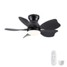 Low Profile Flush Mount Ceiling Fan With Light HouseOfZazla