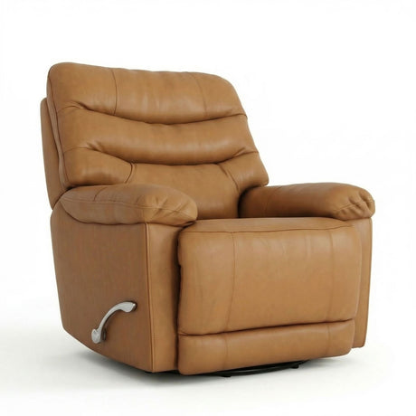 Oslo Antelope - Swivel Glider Recliner With Manual Footrest HouseOfZazla