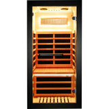 Single-person sauna cabin
