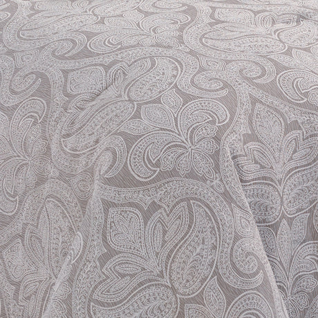 Winthrop Grey Damask Jacquard 9 Pc Comforter Set HouseOfZazla