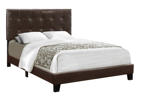 Transitional Upholstered Bed Frame HouseOfZazla