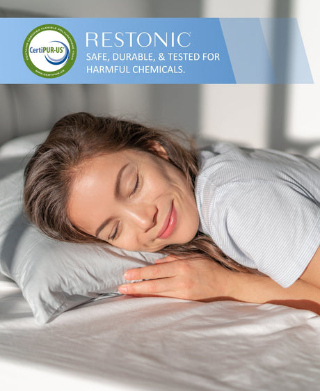 The Restonic Luxury Euro Top Mattress Ensemble HouseOfZazla